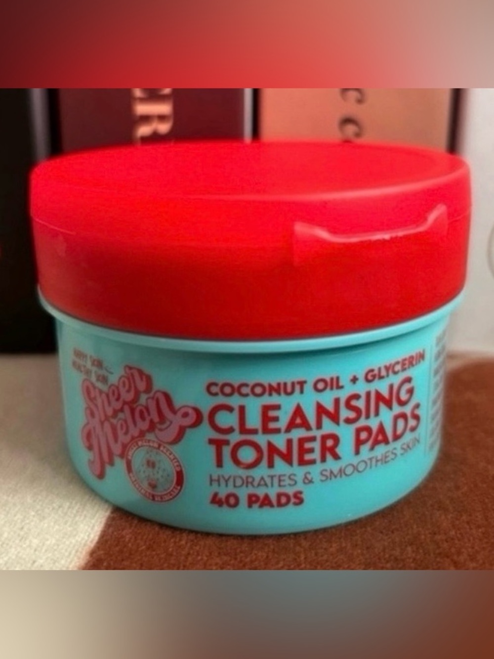 💎 NEW 💎 Sheer Melon Cleansing Toner Pads - Hydrating Coconut Oil 💎